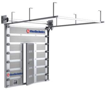 Ворота противопожарные секционные FireTechnics-S